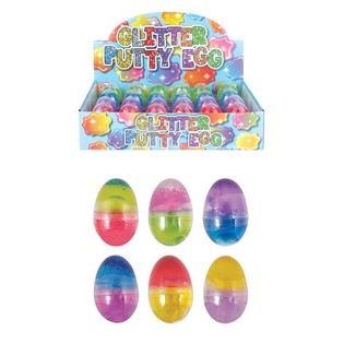 BAJDA BIL-GLITTER PUTTY FID-DISPLAY (24 biċċa)