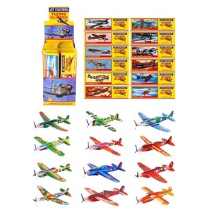 AJRUPLANI TAL-FOAM FIL-KUTTJA DISPLAY (48 biċċa)