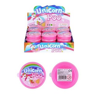 Slime Unicorn bil-Glitter | Slime tal-Glitter (24 biċċa)