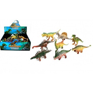 MIX DINOSAWRU, MADWAR 17 CM GĦOLI F'DISPLAY (16-il biċċa)