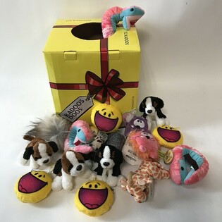 50 Biċċa Figura tal-Plush f'Kaxxa tar-Rigal "Lucky Dip"