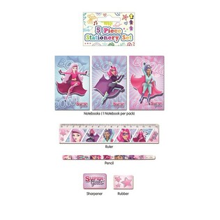 SET TA' KITBA SUPER GIRLS TA' 5 PIEZZI (24 biċċa)
