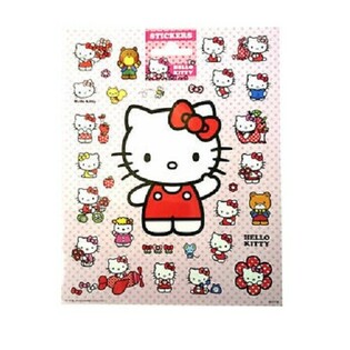 Folji Kbar ta' Stikers Hello Kitty, 20x16 cm (10 biċċiet)