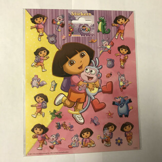 Folji Kbar ta' Stikers Dora, 20x16 cm (10 biċċiet)