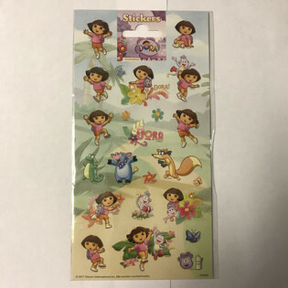 STIKERS: DORA, Daqs 20 x 10 cm (10 biċċiet)