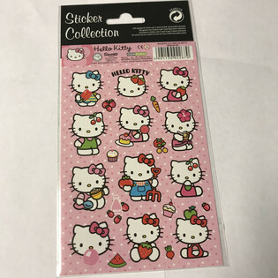 STIKERS: HELLO KITTY, Daqs 20 x 10 cm (10 biċċa)
