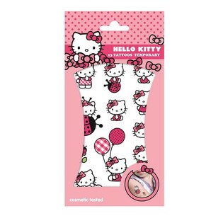 Tatwaġġi Temporanji HELLO KITTY - Daqs 20 x 10 cm (10 biċċiet)