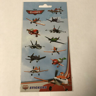 Folja ta' stikers: DISNEY PLANES, qies 20 x 10 cm (10 biċċiet)