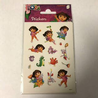 Folja ta' Stikers: DORA, daqs 16 x 9 cm (10 biċċiet)