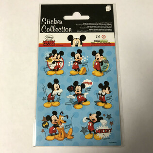 STIKERS: DISNEY MICKEY MOUSE, qies 16 x 9 cm (10 pz.)