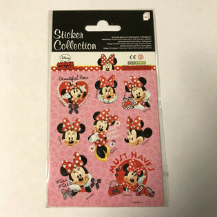 Stickers Disney Minnie Mouse - 16 x 9 cm (10 settijiet)