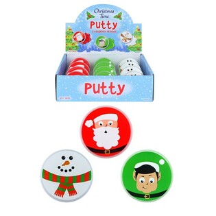 Slime Putty tal-Milied f'Display (12-il biċċa)