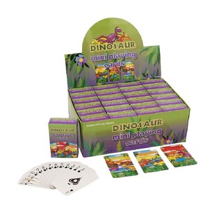 MINI KARTI TAL-LOGĦOB – MUDELL: DINOSAWRU F'DISPLAY (24 biċċa)