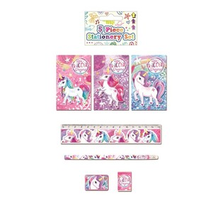 Sett ta' kitba ta' unicorn ta' 5 biċċiet (24 biċċa)