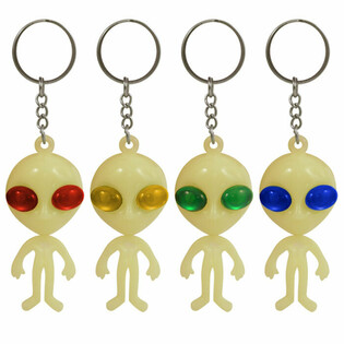 Keyrings tal-Aliens li Jiddu fid-Dlam (60 biċċa)