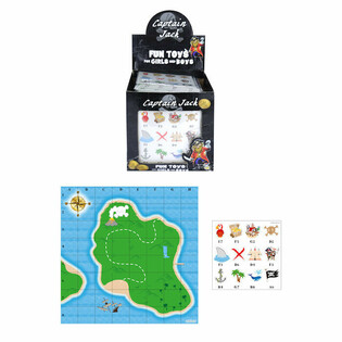 MAPPA TAT-TEŻOR TAL-PIRATI + STICKERS (240 biċċa)