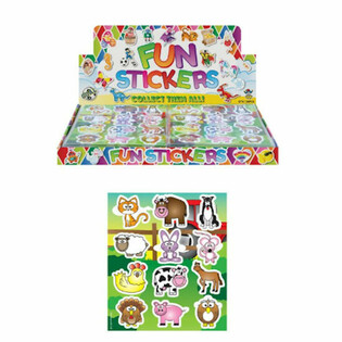 FUN STICKERS – MUDELL: RAZZETT (120 biċċa)
