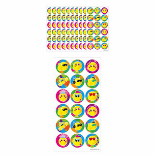 STIKERS GOJJAN – SMILEY 18 STIKER GĦAL KULL FOLJA (10 biċċiet)