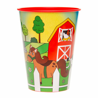 Tazza tax-Xorb / Tazza tal-Ġelat Annimali tar-Razzett - 260 ML. (12-il biċċa)