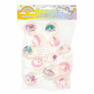 BALLUN TAL-LASTIKU UNICORN &Oslash; 4.5 Cm. (12-il biċċa)
