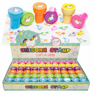 Timbri tal-Unicorn f'Display għall-Bejgħ (60 pz)