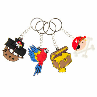 KEYCHAINS PIRATI MIX (48 pz.)