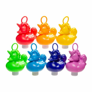 Paperi tas-Sajd Unicorn - Mix kuluri - 12 Cm (21 pz)