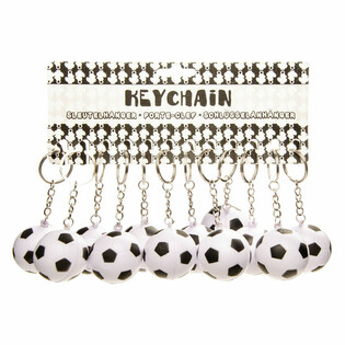 KEYCHAIN TAL-FUBOL MILL-FOAM (12-il biċċa)