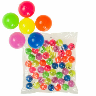 MIX BOLLIET LI JEQPŻU KULURI NEON Ø 3,2 cm (50 biċċa)