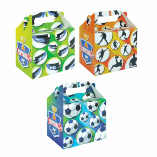 Menu Box – FOOTBALL – 14 x 9,5 x 18 cm (24 biċċa)