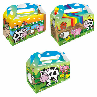 Menubox &ndash; Farm &ndash; 22.5 x 9.5 x 18 cm (12-il wieħed)