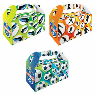 Kaxxa tal-Menu tat-Tfal Futbol &ndash; 22.5 x 9.5 x 18 cm (12 pz)