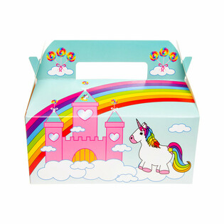 Kaxxa tal-Menu Unikornu - 22,5 x 12 x 9,5 cm (24 pz)