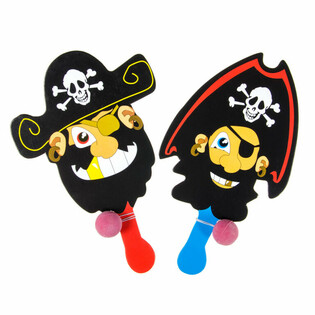 Logħba tal-Paddle u l-Ballun fuq l-Elastiku Pirata (24 biċċa)