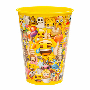 Tazza tax-Xorb / Tazza tal-Ġelat Emoji - 260 ml (12-il biċċa)