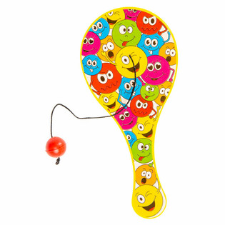 PADDLE BAT - Rakketta bil-Ballun - Mudell: Smiley (48 Biċċa)