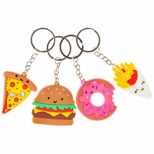 MIX TA' PORTACHIAVI TAL-FAST FOOD (48 Pz.)