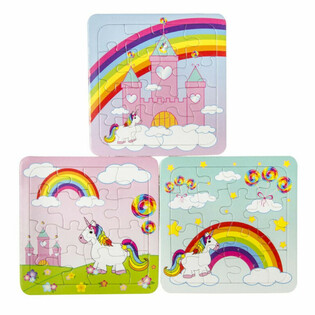 MIX Puzzles tal-Unicorn - 14 x 14 cm (50 biċċa)