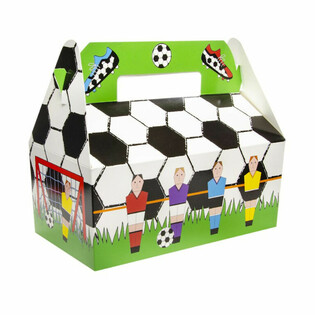 Kaxxi tal-Menu Futbol - 22.5 x 12 x 9.5 Cm (24 biċċa)