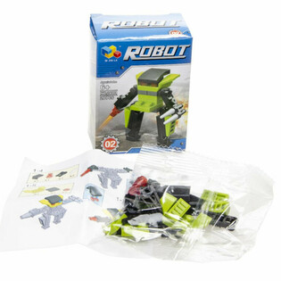 Briks tal-Kostruzzjoni Robots (12-il biċċa f'Display)