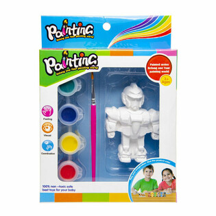 PITTURA TA' FIGURI 3D - LIUN / ROBOT / FARFETT (6 pz.)