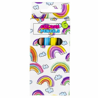 Sett ta' 6 lapsijiet tal-kulur - Rainbow (24 biċċa)