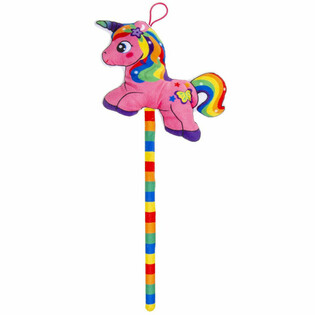 Unicorn tal-Plush fuq Stikka - Kuluri Mix-Mixed (12 pz.)