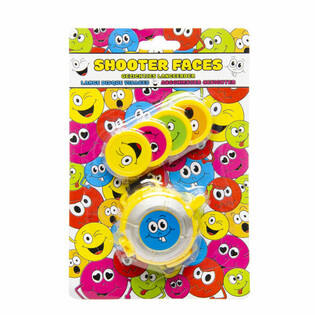 Disc Shooter Happy Faces (12 biċċa)
