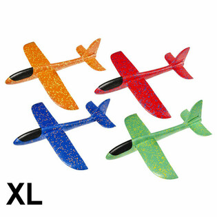 Ajruplani XL Foam Glider (10 biċċiet)