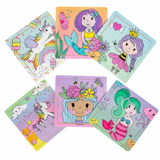 Display ta' Puzzles tal-Injam għall-Bniet (24 biċċa)