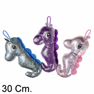 Seahorse tal-Plaush, 30 cm - Mix ta' Kuluri