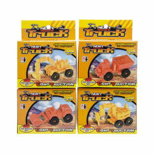 BRICKS BLOKKI TAL-KOSTRUZZJONI - MIX TA' VETTURI TAL-KOSTRUZZJONI (12-il biċċa)