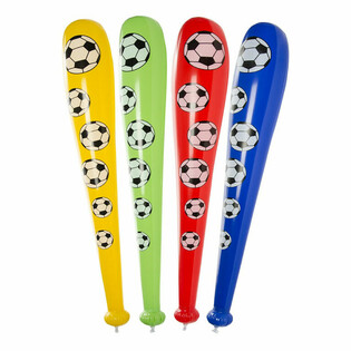 MAZZA TAL-FUTBOL INFLATABBLI KBIRA, 84CM TWILA (12-il biċċa)