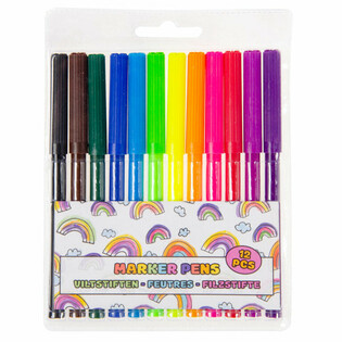 Sett ta' Felt-tip Pens Kbar (12-il Biċċa)